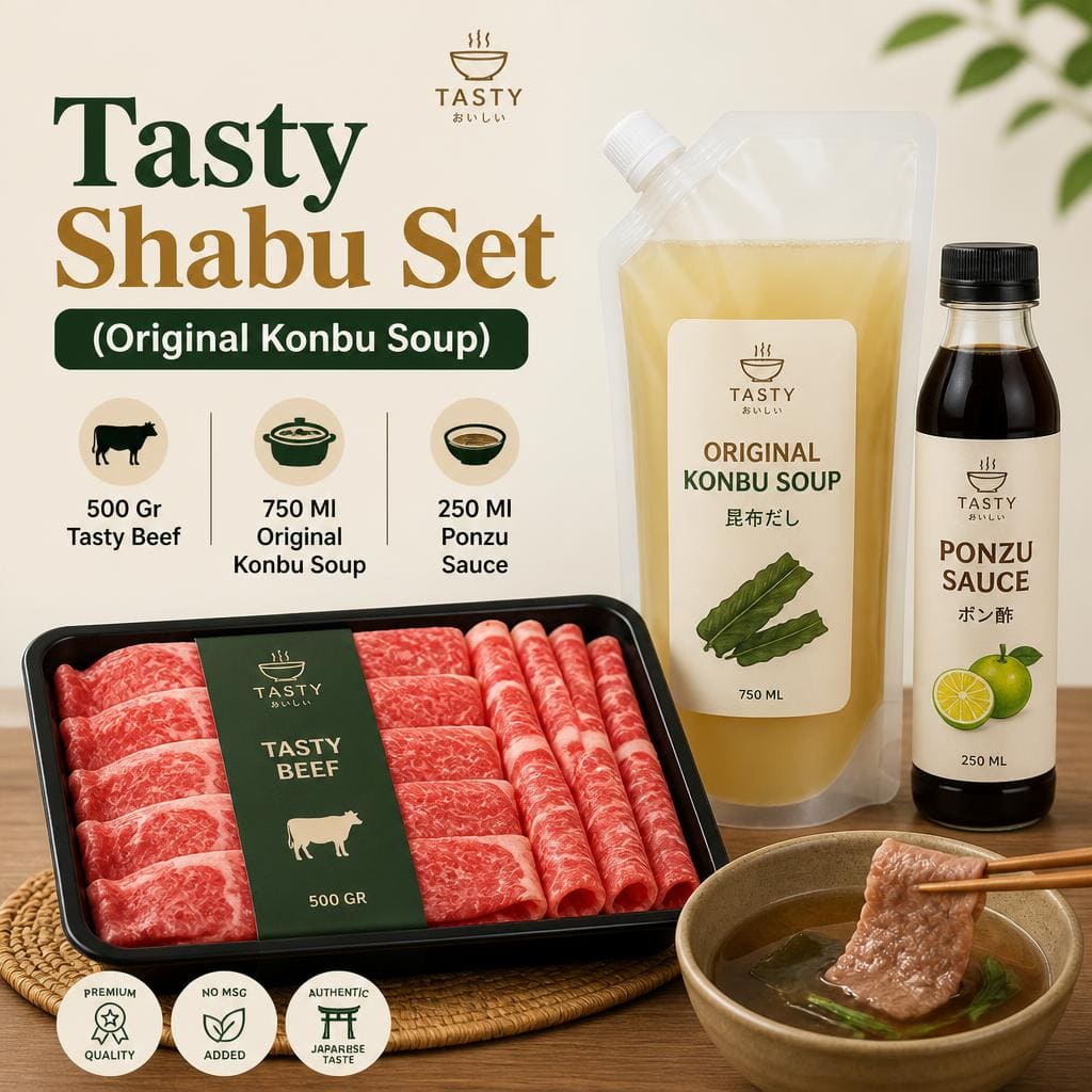 Tasty Shabu Set Original Konbu Soup Shaburi